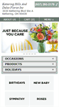 Mobile Screenshot of ketteringflorist.com